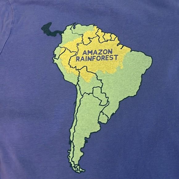 Save the rainforest tee by Peek aren’t you curious. Size 4/5. - Picture 3 of 3